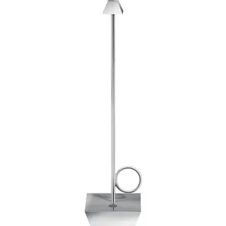broggi design Lampada Bugia ricaricabile 185 lm 32,0 cm Silber