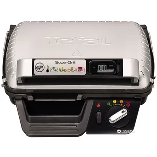 Tefal SuperGrill XL Timer 2023 silber