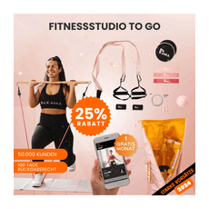 Fitnessstudio to Go (inkl. App) PARIS Pink 45220992483592