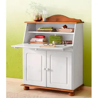 OTTO home "Mette, Schreibtisch im Landhausstil," aus Massivholz, Breite 82 cm,
