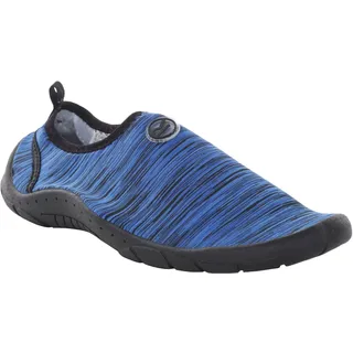 Regatta Jetty Aquaschuhe für Herren, rutschfest, Marineblau meliert, rot/schwarz, 43 EU