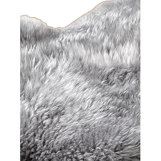 Teppich HEINE HOME Gr. 2, grau, B:68cm H:70mm L:185cm, Lammfell, Lammwolle, Teppiche, Teppich