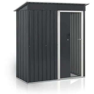 Juskys Gerätehaus 1,61 x 0,86 m Anthrazit