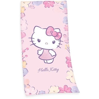 Herding Hello Kitty Duschtuch 75 x 150 cm rose