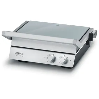CASO Design SteakChef Kontaktgrill 2000 W silber