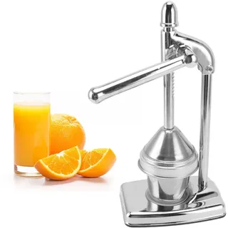 Obstpresse, 304 Edelstahl Hebelprinzip Manuelle Orangenpresse Ergonomischer Gummigriff für Restaurant