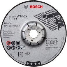Bild Professional A 30 Q INOX BF Expert for Inox Schleifscheibe 76x4mm, 2er-Pack (2608601705)