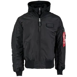 Alpha Industries MA-1 D-Tec SE (Special Edition) - winddicht, wasserabweisend - schwarz Herren