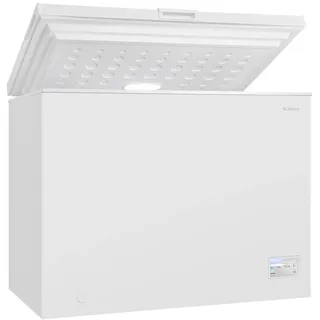 Bomann® Gefriertruhe groß 198 Liter | Tiefkühltruhe mit 160 kWh Energieverbrauch | 4-Sterne-Kennzeichnung | herausnehmbarer Gefrierkorb | GT 7356 - Weiß