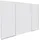 Schwebetürenschrank OTELI 315 x 229 x 62 cm Weiß