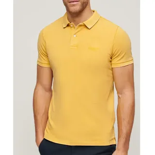 Superdry Vint Destroy Kurzarm-poloshirt - Pigment Yellow - XL