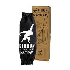 Gibbon Slacklines Rat Pad Slackline Ratschenschutz - schwarz - One Size