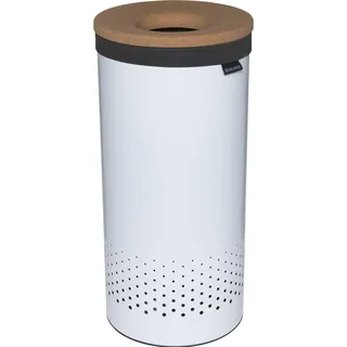 Brabantia Wäschekorb, 35 L kork / weiss