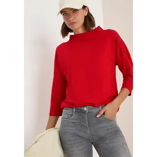 Cecil Damen, Shirt mit Knopfdetail