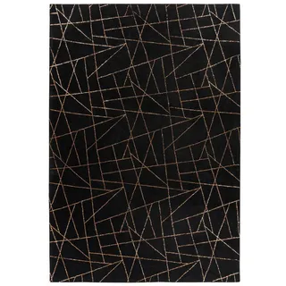 XXXLutz Xxxl Teppich Schwarz, / Gold, 200cm x 290cm