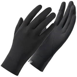 Damen UV-Sonnenschutz-Handschuhe, Eisseide, Sonnenschutz, Fingerlose, Vollfinger, Touchscreen, rutschfeste Handschuhe, Wandern, Radfahren