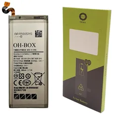 OH-BOX® Akku kompatibel mit Samsung EB-BN950ABE Galaxy Note 8 (SM-N950F, SM-N950U, SM-N9500)