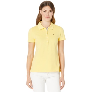 Tommy Hilfiger Klassisches Damen-Poloshirt (Standard und Übergröße), Snapdragon, Groß