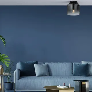Brilliant Beth 1-flammig zylinderförmig braun/rauchglas