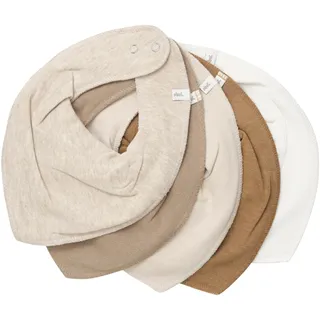 Pippi Babywear Halstücher - Baby Dreieckstücher/Lätzchen 5er Pack (Sandy Day)
