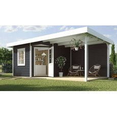 Bild von Komfort Designhaus 213 Plus B 5,33 x 2,38 m anthrazit