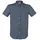 Brixworth Kurzarmhemd blau L 60 Baumwolle 40 Polyester Streetwear