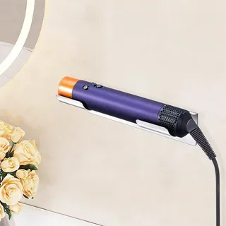 XILIMEN Glätteisen Halterung Ohne Bohren Lockenstab Wandhalterung Halter, Föhn Halterung Ohne Bohren, Glättbürste Lockenstab Halter, Edelstahl Wand Haar-Heißluftfön Styler Zubehör Haartrocknerhalter