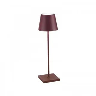 Zafferano Akku Tischleuchte Poldina Pro 380 mm Bordeaux - bordeaux