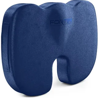 FORTEM Sitzkissen, Sitzpolster, Bürostuhlkissen, Memory-Schaum Schreibtischstuhl Kissen, Rutschfestes Sitzkissen für Gaming, Autositzkissen, Computerstuhlkissen, Waschbarer Bezug