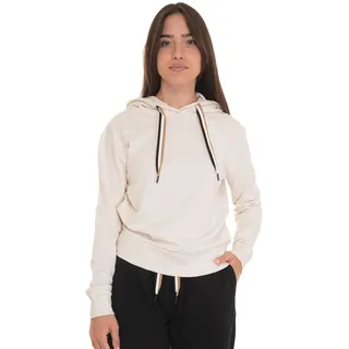 BOSS Damen Cp Stripe_Hoodie Loungew Sweatshirt, Open White118, S EU