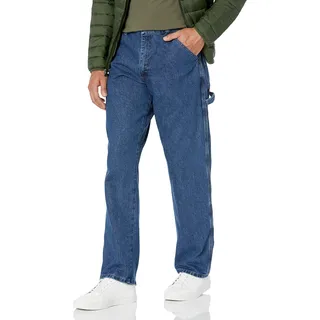 Wrangler Herren Jeans Carpenter, Relaxed Fit, Straight Leg, Retro Stone, 30W / 30L