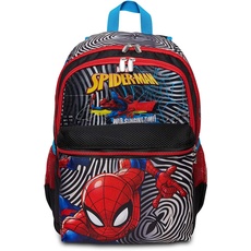 Seven Rucksack, Schulranzen für Grundschule, ab 1. Klasse, Geräumige Schultasche für Mädchen und Jungen, SPIDERMAN