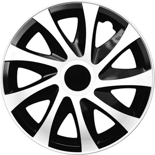 NRM Radzierblende Draco schwarz/Weiss 16 Zoll 4er Set