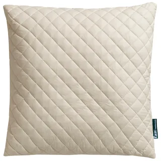 fan Naturfaserkissen Wolle Anti Milbe 80 x 80 cm Weiß