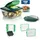 Nicer Dicer Chef 9-tlg. Grün