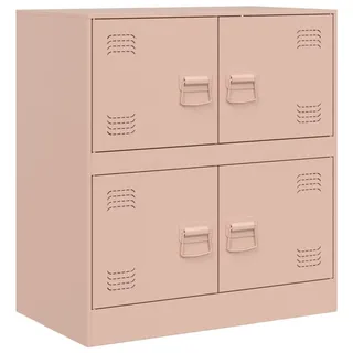 Sideboard Rosa 67x39x73 cm Stahl - Rosa