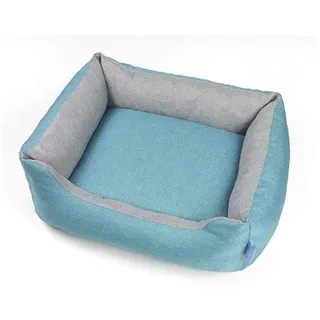 LUBEN Sofa Roma, Blau, XS, Schwarz