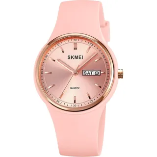 Armbanduhren Damen Senioren Armbanduhr Teenager Mädchen Wasserdicht Damenuhr Großes Ziffernblatt mit Kalender