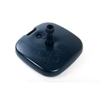 Sonnenschirmständer blau schirmständer ständer Kunststoff füllbar 45x45cm