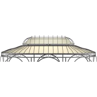 Eleo Sonnensegel Verona 440 cm x 285 cm für Pavillon Verona Ecru