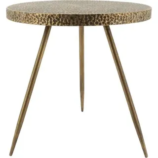 Beistelltisch - Ø45x45 cm - Stahl - Gold/Kupfer - Gold, Kupfer