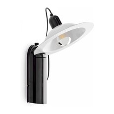 Stilnovo Lampiatta LED-Wand-/Tischleuchte, schwarz