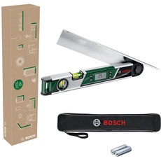 Bosch Home and Garden Bosch Winkelmesser UniversalAngle (Winkel bis 220° präzise messen und übertragen, mit integrierter Berechnungsfunktion für Gehrungswinkel, im E-Commerce Karton)