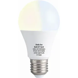 Shelly LED-Lampe 2582515 9 W E27 dimmbar
