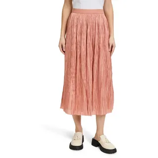 Cartoon Plisseerock Damen Orange 40