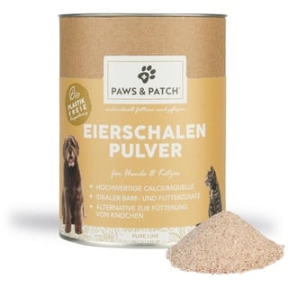 Paws & Patch Eierschalen Pulver für Hunde und Katzen 350 g