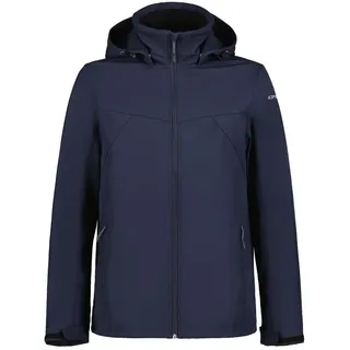 ICEPEAK Brimfield Softshelljacke Herren Funktionsjacke DUNKEL BLAU, 52