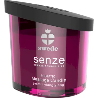 Swede - Senze Massage Kerze Euphoria Wachs 150 ml gruen