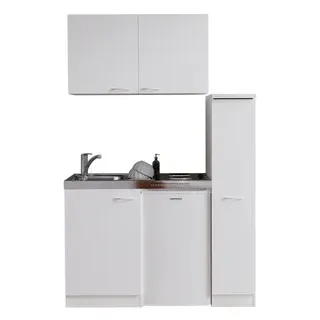 Respekta Levin 130 cm Elektrokochfeld links weiß
