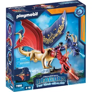 Playmobil Dragons: The Nine Realms - Wu & Wei mit Jun (71080)